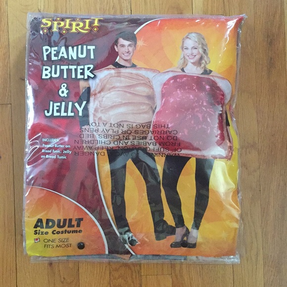 Spirit Other Peanut Butter Jelly Adult Halloween Costume Poshmark
